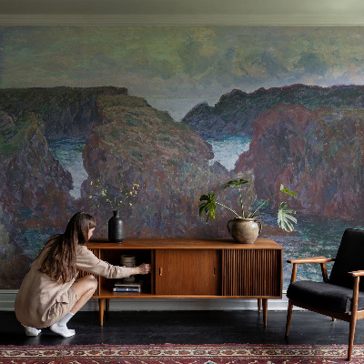 Papier peint panoramique facile à poser Skalnaté pobrežie