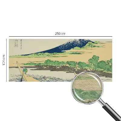 Poster mural panoramique avec une photo de paysage de montagne