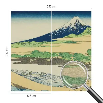Poster mural panoramique avec une photo de paysage de montagne