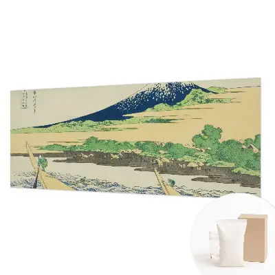 Poster mural panoramique avec une photo de paysage de montagne
