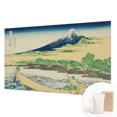 Poster mural panoramique avec une photo de paysage de montagne