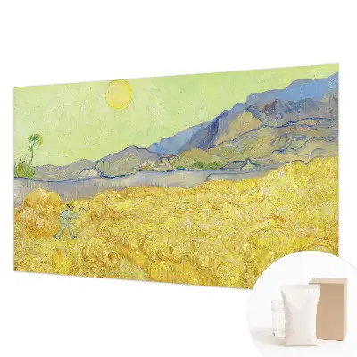 Papier peint salon moderne avec motif 