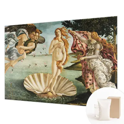 Papier peint panoramique représentant la Naissance de Vénus