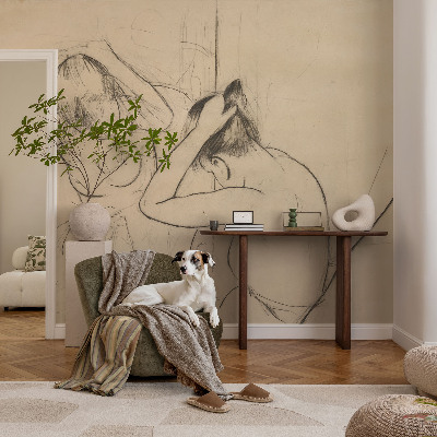 Papier peint chambre moderne Umelecká elegancia