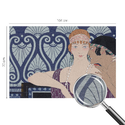 Tapisserie panoramique Umelecký pár