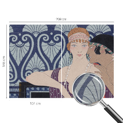 Tapisserie panoramique Umelecký pár
