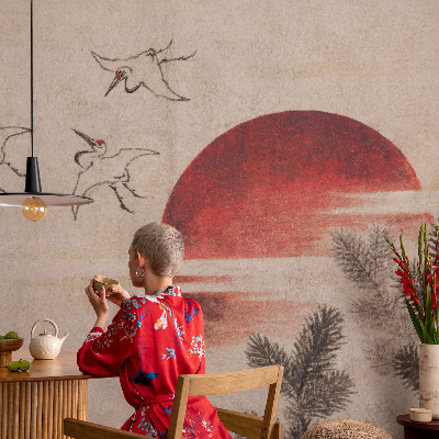 Papier peint panoramique enfant Lesný východ