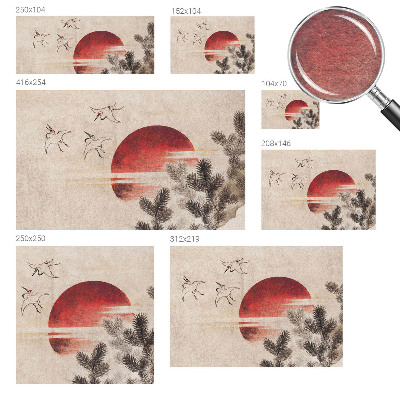 Papier peint panoramique enfant Lesný východ