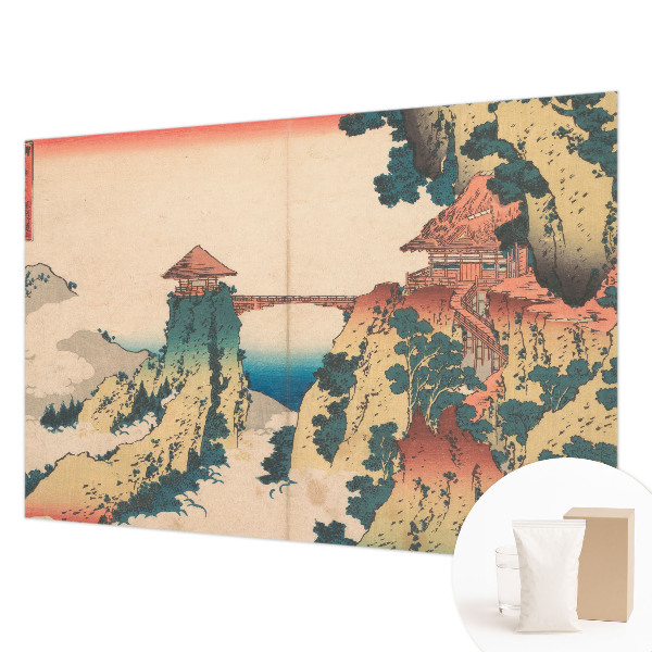 Papier peint panoramique facile à poser avec un motif de paysage pittoresque
