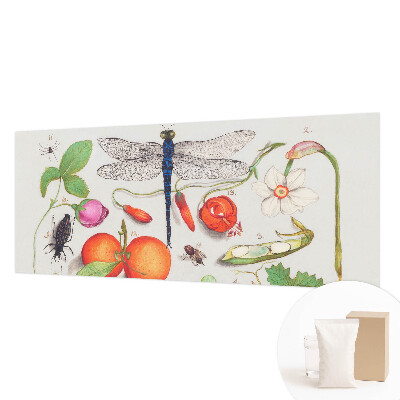 Papier peint panoramique intissé moderne avec une illustration de la nature