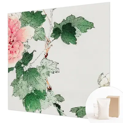 Papier peint intissé subtilité florale