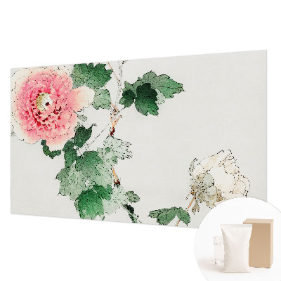 Papier peint photo intissé à motif floral délicat