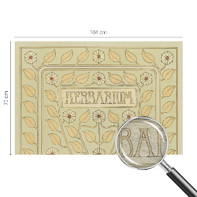 Papier peint photographique Rastlinná ozdoba