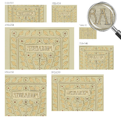 Papier peint photographique Rastlinná ozdoba