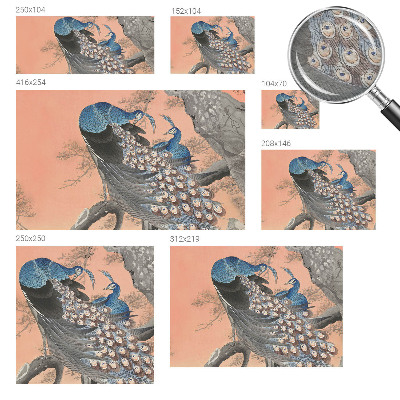 Décoration murale panoramique intissé Pávia elegancia