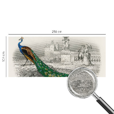 Poster mural panoramique Farebné perie