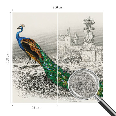 Poster mural panoramique Farebné perie