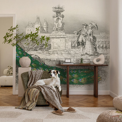 Poster mural panoramique Farebné perie