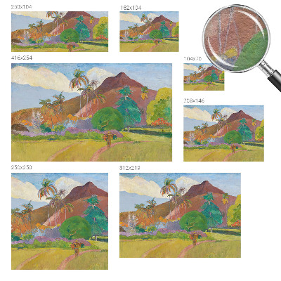 Tapisserie panoramique Exotická príroda