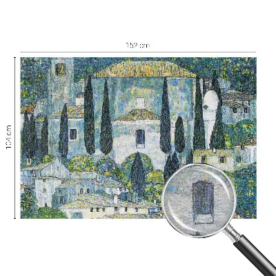 Papier peint panoramique sur mesure à motif « Cyprusové domy »