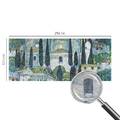 Papier peint panoramique sur mesure à motif « Cyprusové domy »