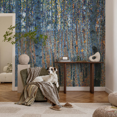 Papier peint panoramique salon Brezový les