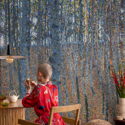 Papier peint panoramique salon Brezový les