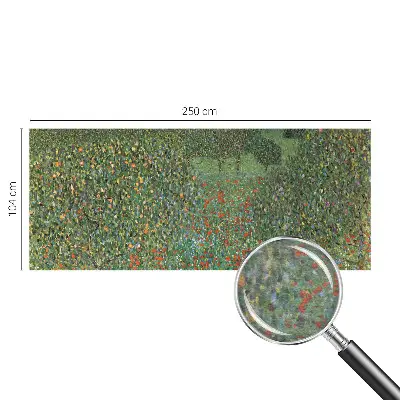 Papier peint photographique intissé prairie fleurie