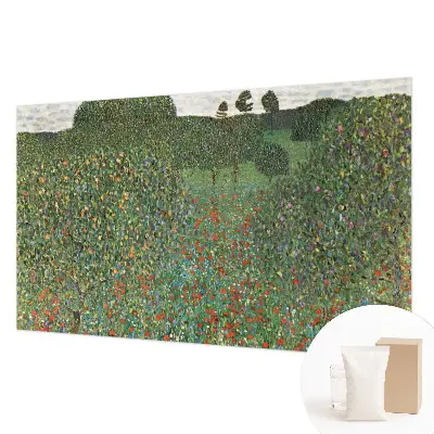 Papier peint photographique intissé prairie fleurie