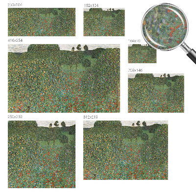 Papier peint panoramique moderne Kvetinová lúka