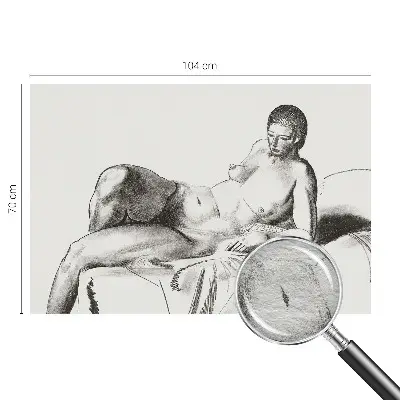Papier peint photo grand format pour le mur nu artistique