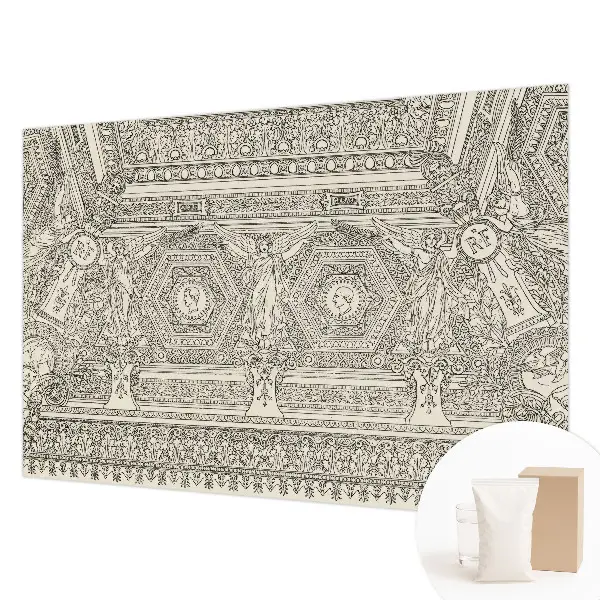 Papier peint photographique intissé Ornement classique
