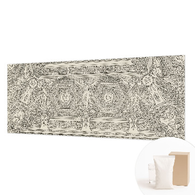 Papier peint photographique avec un motif ornemental classique