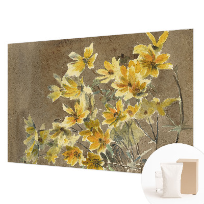 Poster mural panoramique avec le motif « Slnečná kytica »