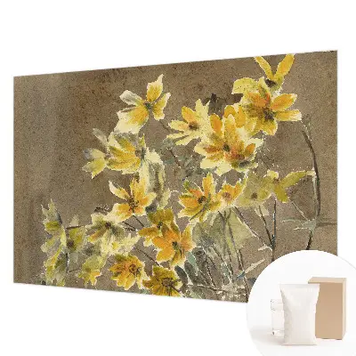 Papier peint photo grand format pour le mur Bouquet ensoleillé