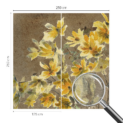 Poster mural panoramique Slnečná kytica