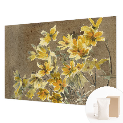 Poster mural panoramique avec le motif « Slnečná kytica »