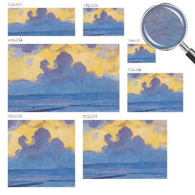 Papier peint chambre moderne Oblačnosť