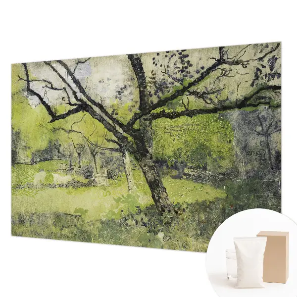 Papier peint panoramique avec le motif « Jarný park »