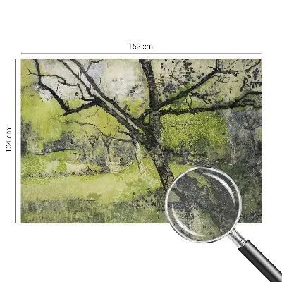 Papier peint panoramique avec le motif « Jarný park »