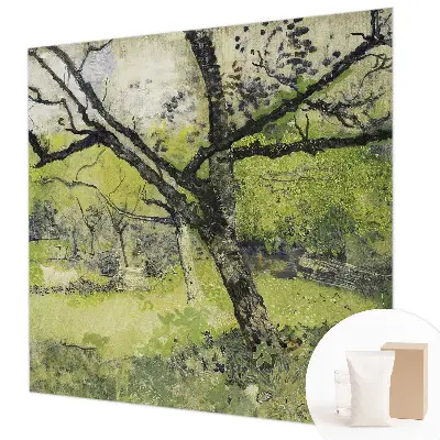 Papier peint panoramique avec le motif « Jarný park »