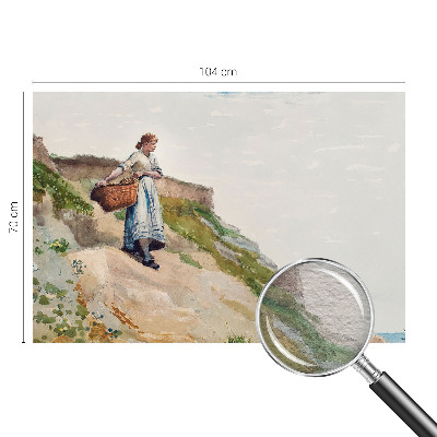 Papier peint panoramique sur mesure Ženská krajina