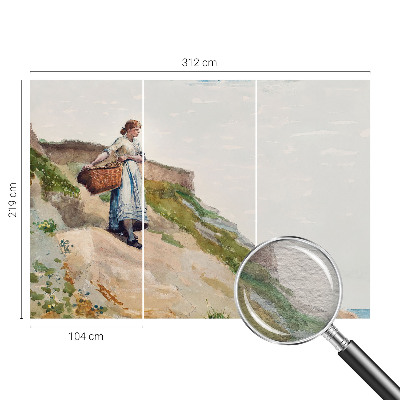 Papier peint panoramique sur mesure Ženská krajina