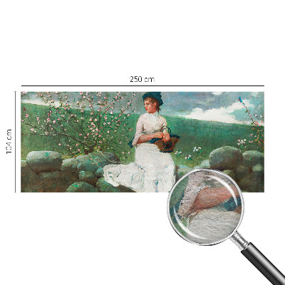 Papier peint panoramique salon Kvetinový pokoj