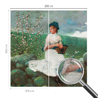 Papier peint panoramique salon Kvetinový pokoj