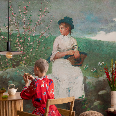 Papier peint panoramique salon Kvetinový pokoj