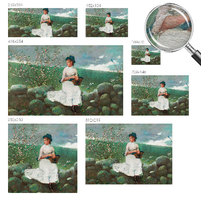 Papier peint panoramique salon Kvetinový pokoj