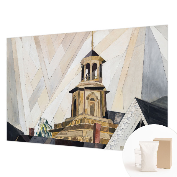 Papier peint panoramique chambre adulte avec le motif « Architektonická veža »