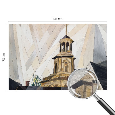 Papier peint panoramique chambre adulte avec le motif « Architektonická veža »