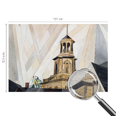 Papier peint panoramique chambre adulte avec le motif « Architektonická veža »